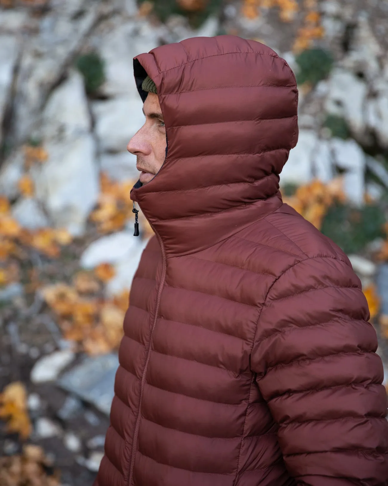 Ultra Light Packable Men's Gale ACT Puffer Hoodie