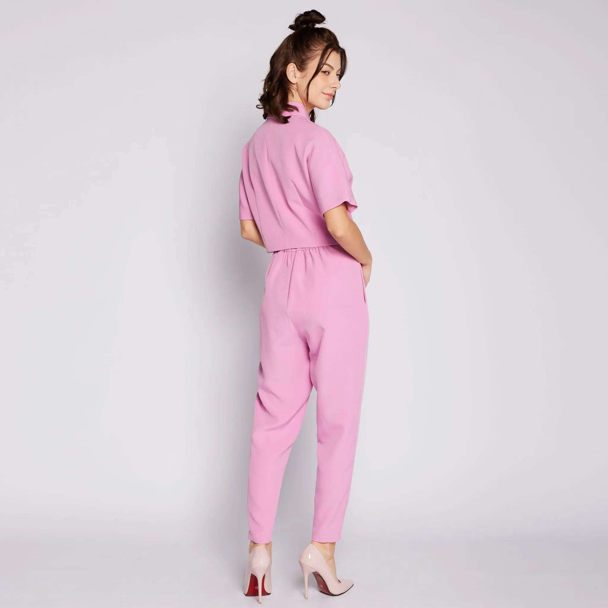 Mia Carrot Pants Winter Warmth Minimalist Style Picnic Style