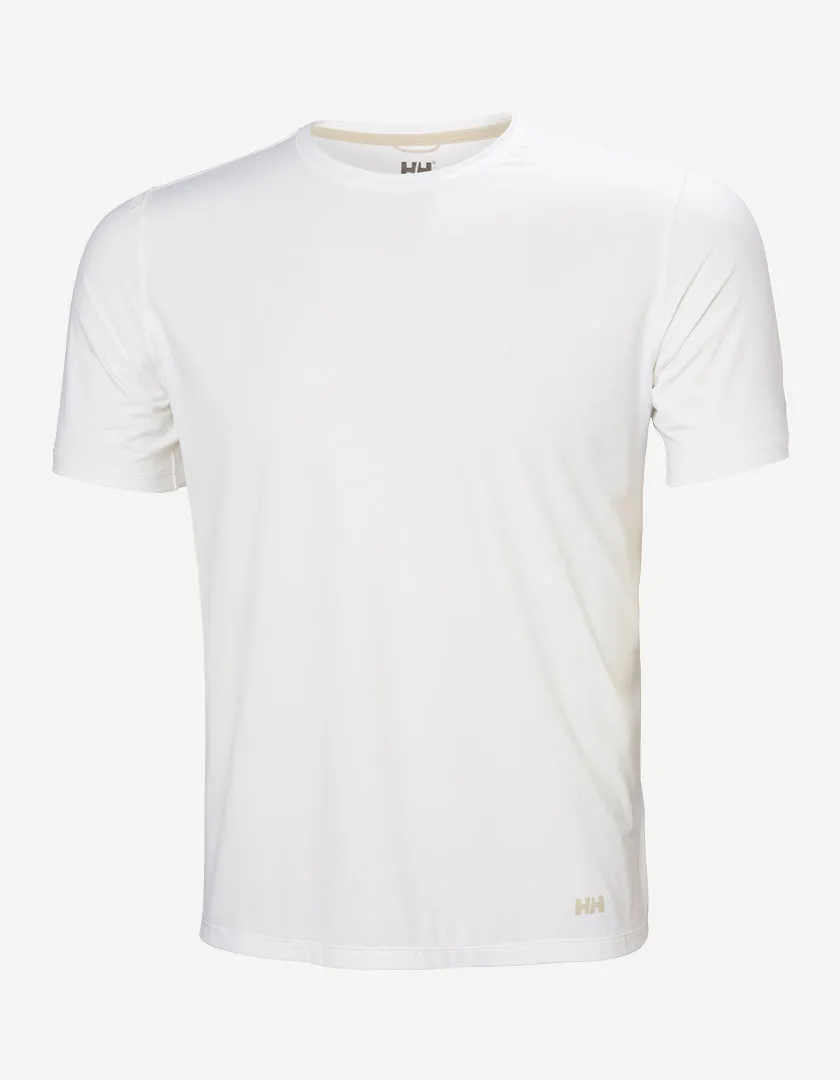 SecurePockets Quick Dry Feature SHINE SOLEN T-SHIRT, White