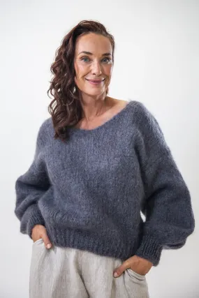 Sleek Knit Stylish Layers Milana Knit | Anthracite Grey
