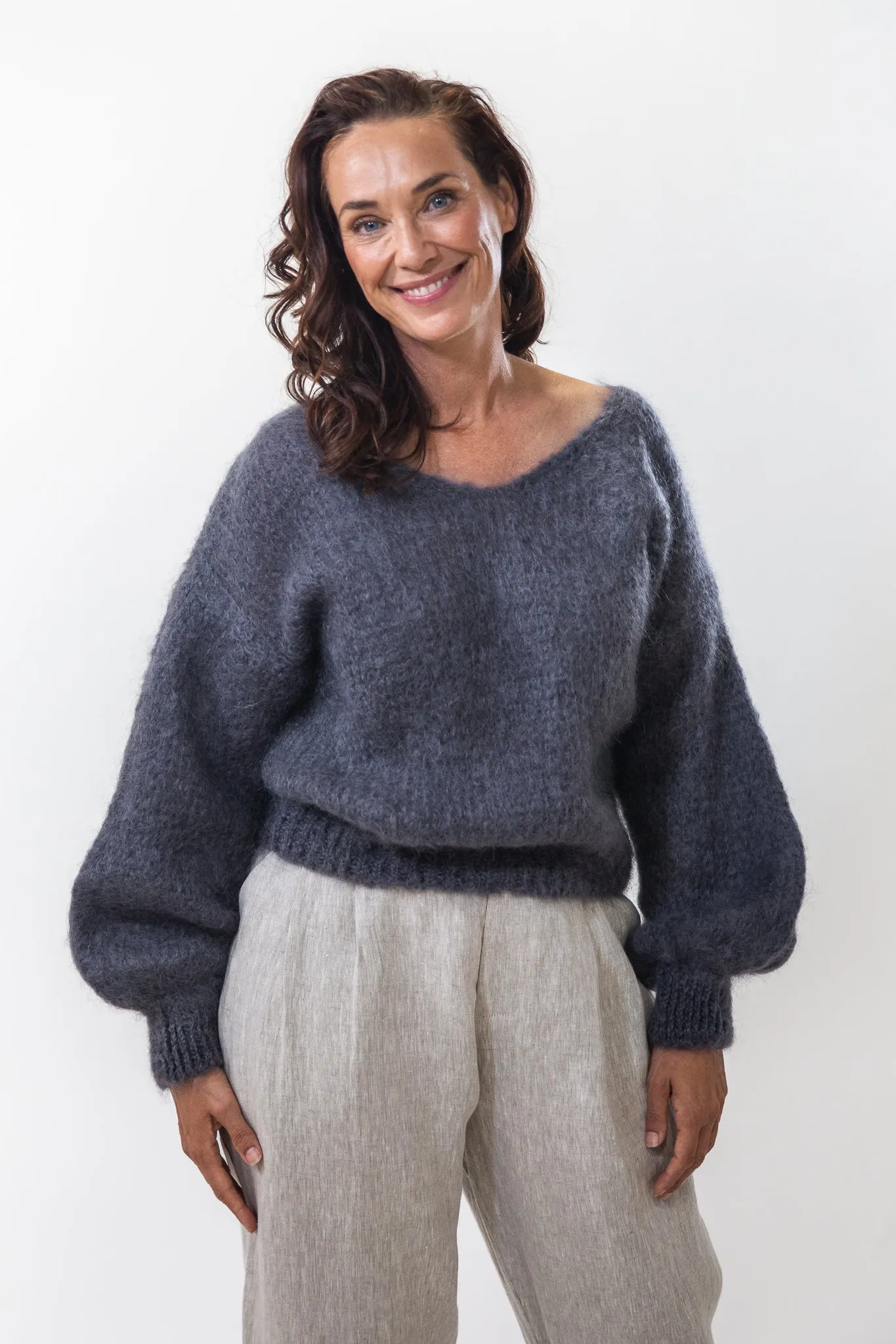 Milana Knit | Anthracite Grey Fashion Knit