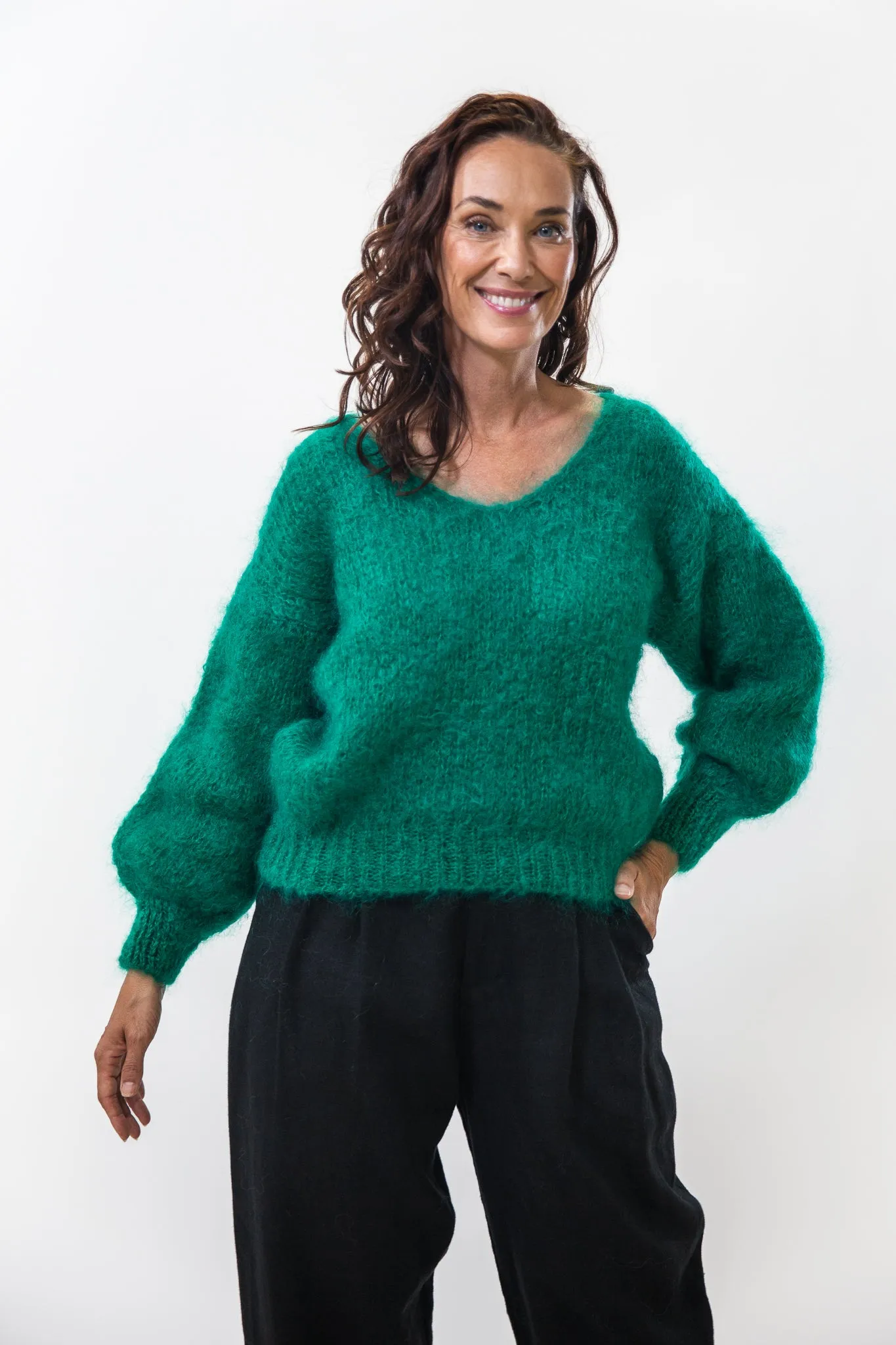 Milana Knit | Jade Green Odor Resistant Fabric