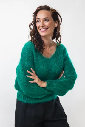 Milana Knit | Jade Green Cozy Layers Ultimate Layering