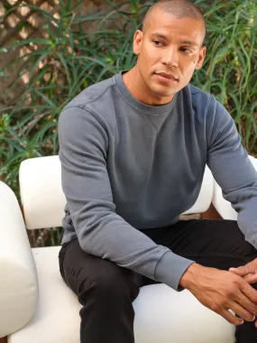 Mineral Wash Fleece Crew Street Explorer Fit