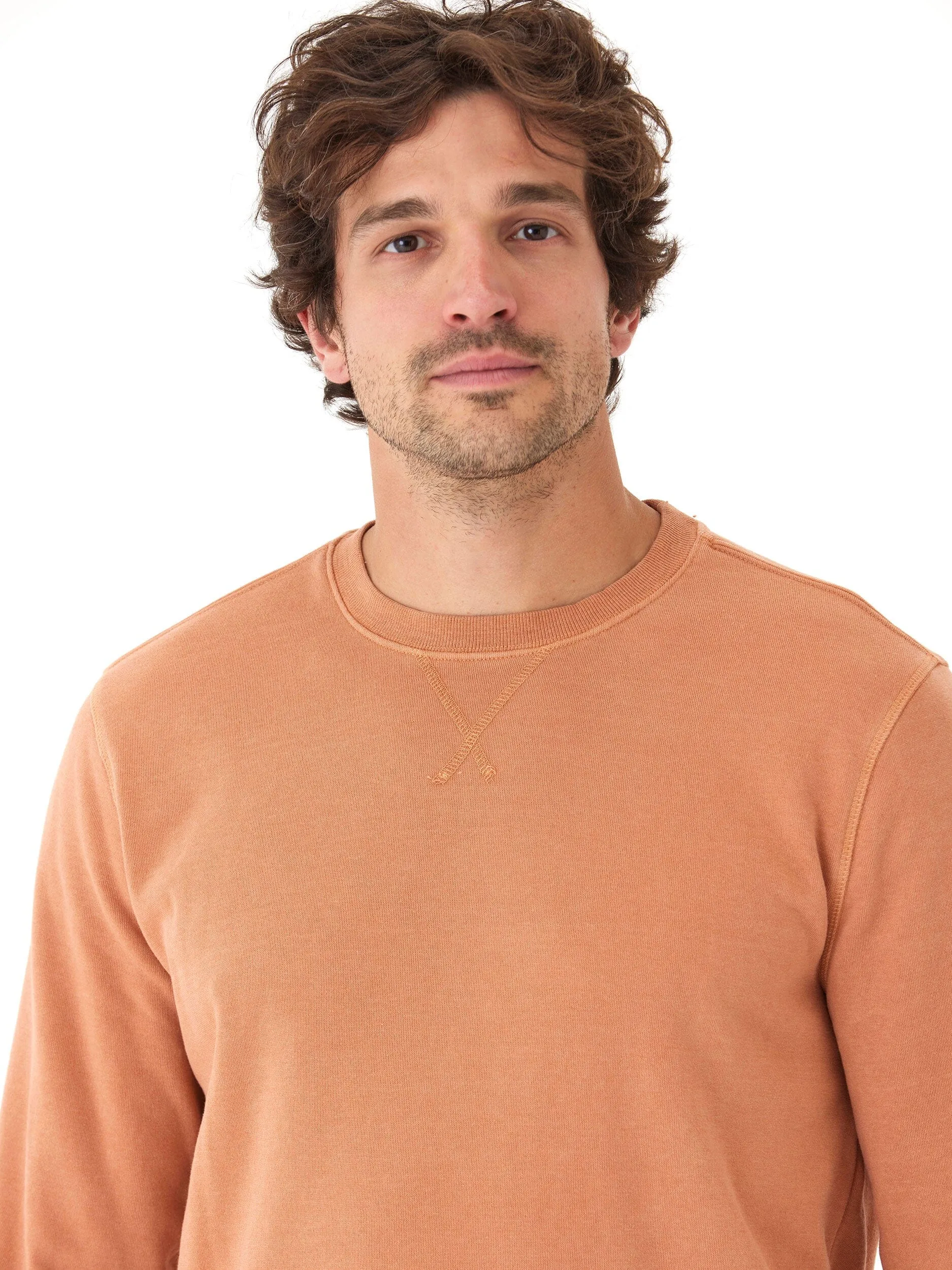 OdorResistantFabric Mineral Wash Fleece Crew