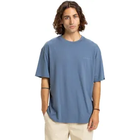 Printed T-shirt Wind Resistant Fabric Quiksilver Mens Salt Water Short Sleeve T-Shirt - China Blue