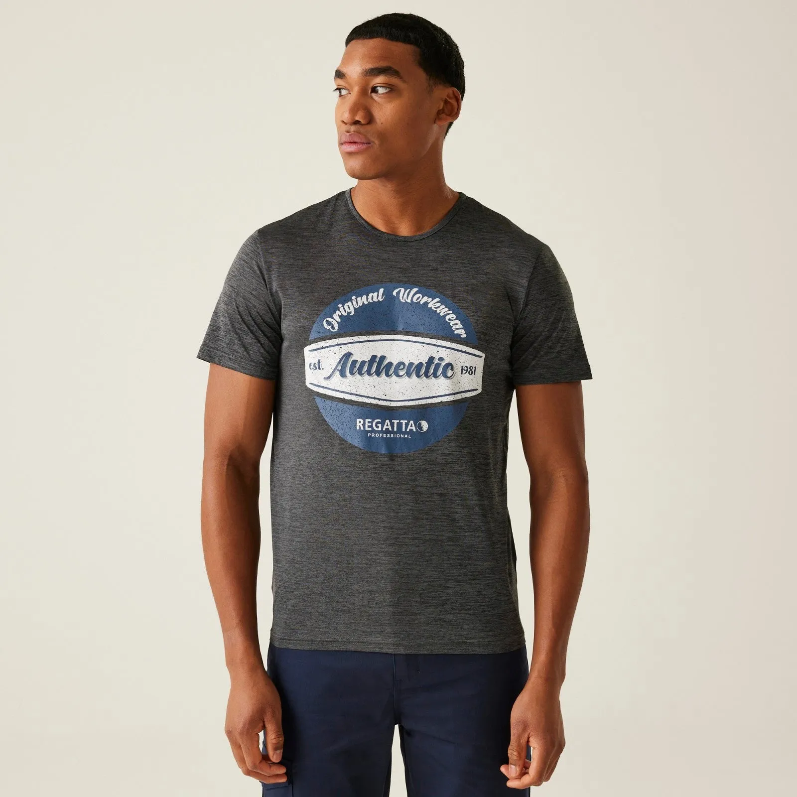 Regatta Professional Mens Original Wicking Short Sleeve T-Shirt Double Faced Jersey Knit