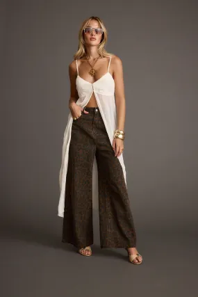 Mischa Ivory Longline Cami Top SolarReflectiveFinish