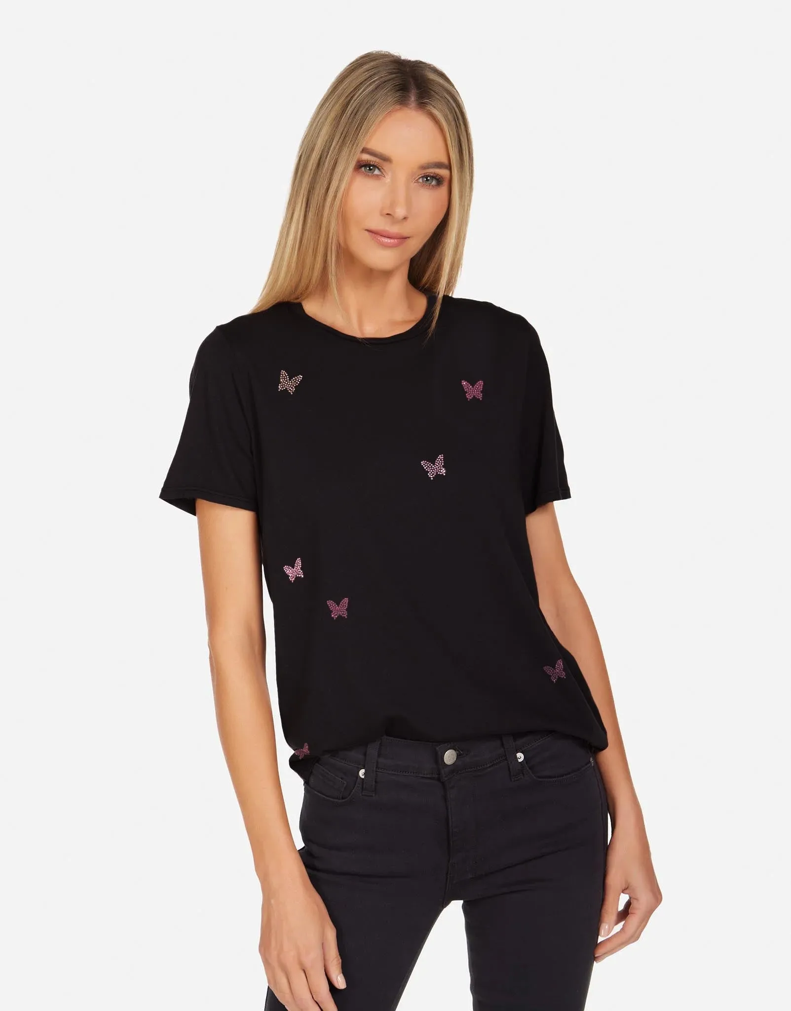 Casual Choice Wear Sporty Style Wear Croft X Crystal Butterflies