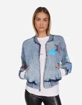 Wrinkle Resistant Spring - wear Shilese Color Crystal Multi Stars