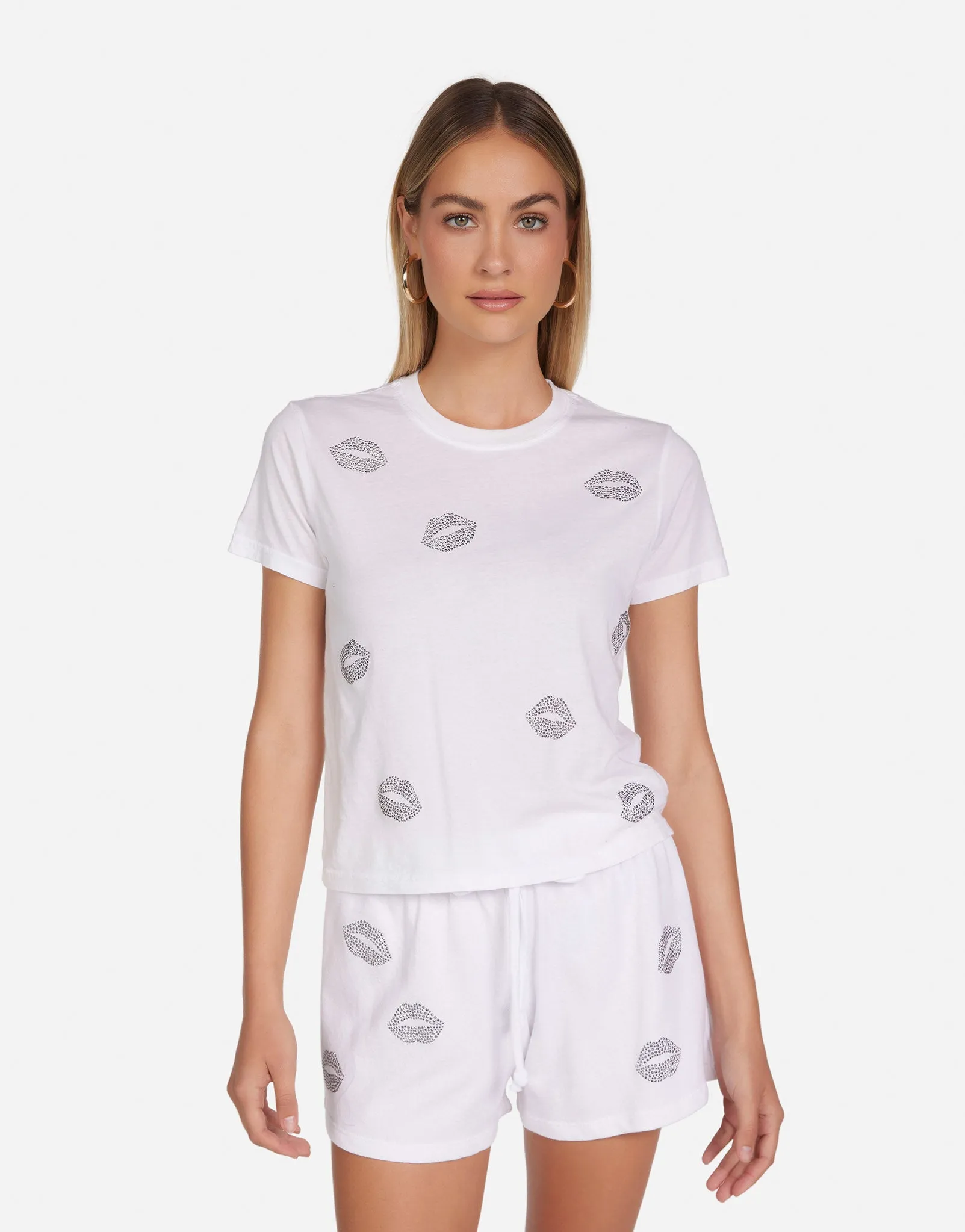 Recycled Polyester Blend Ursula Stud Kisses