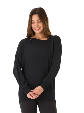 Day To Day Affordable Fashion Merida Feather Fleece Asymmetrical Tunic