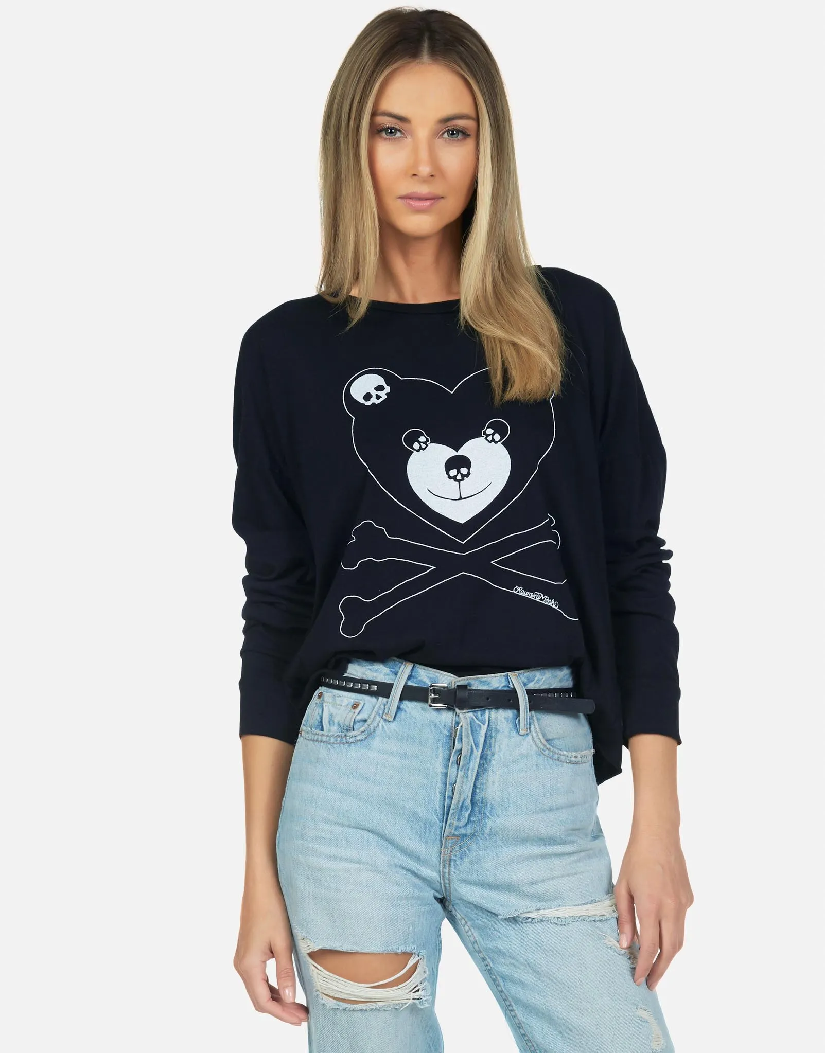 colorful Lori Skull Love Bear