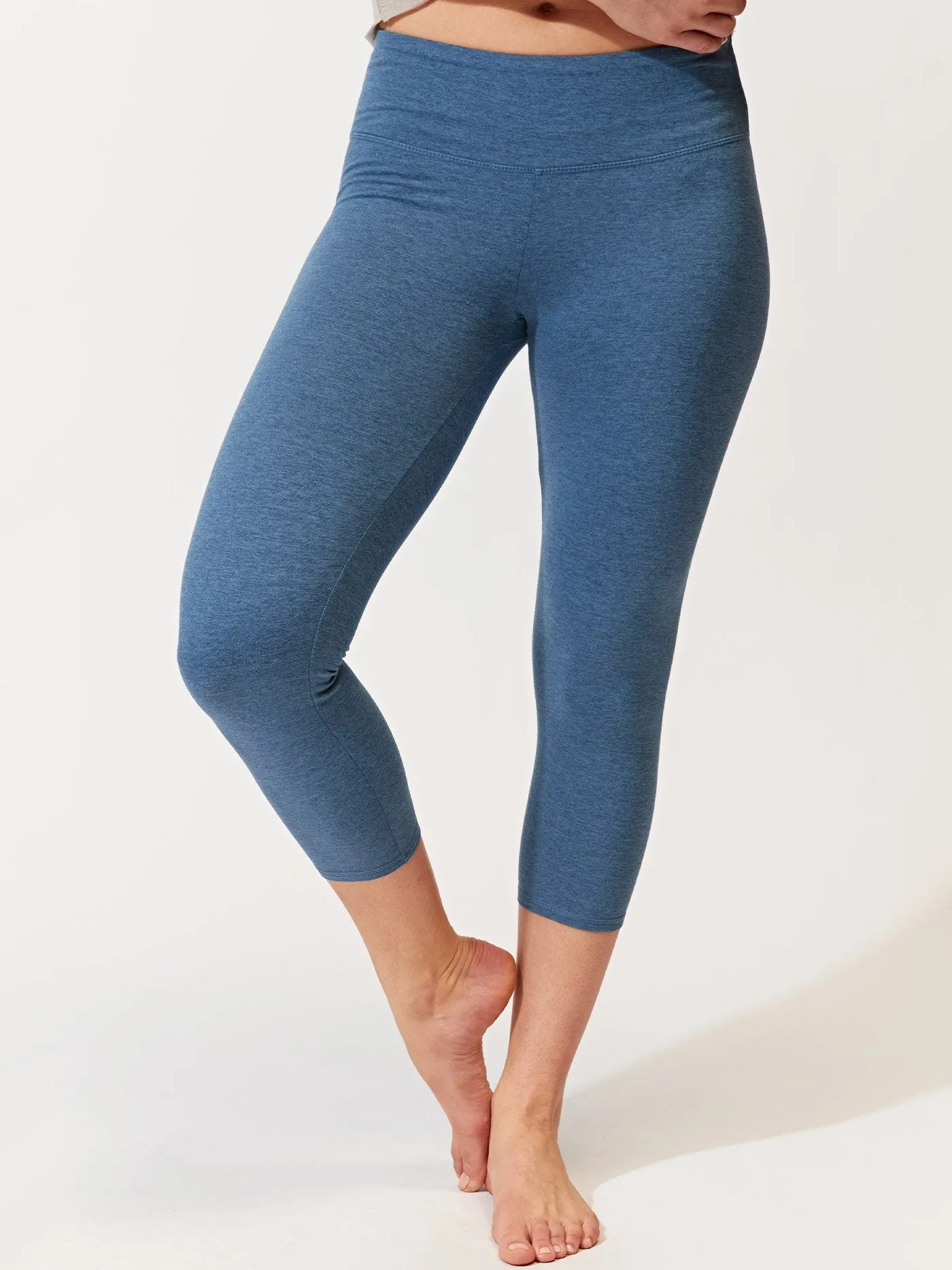 Monica Crop Legging 21" Chic and Soft Fit Ultra Soft Material