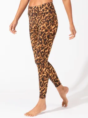 Silicone Hem Binding Everyday Look Monica Hi-Rise Animal Print Legging