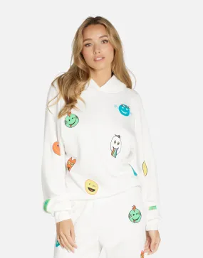 Trina Comic Emojis Non Iron Polyester Blend Modern Touch