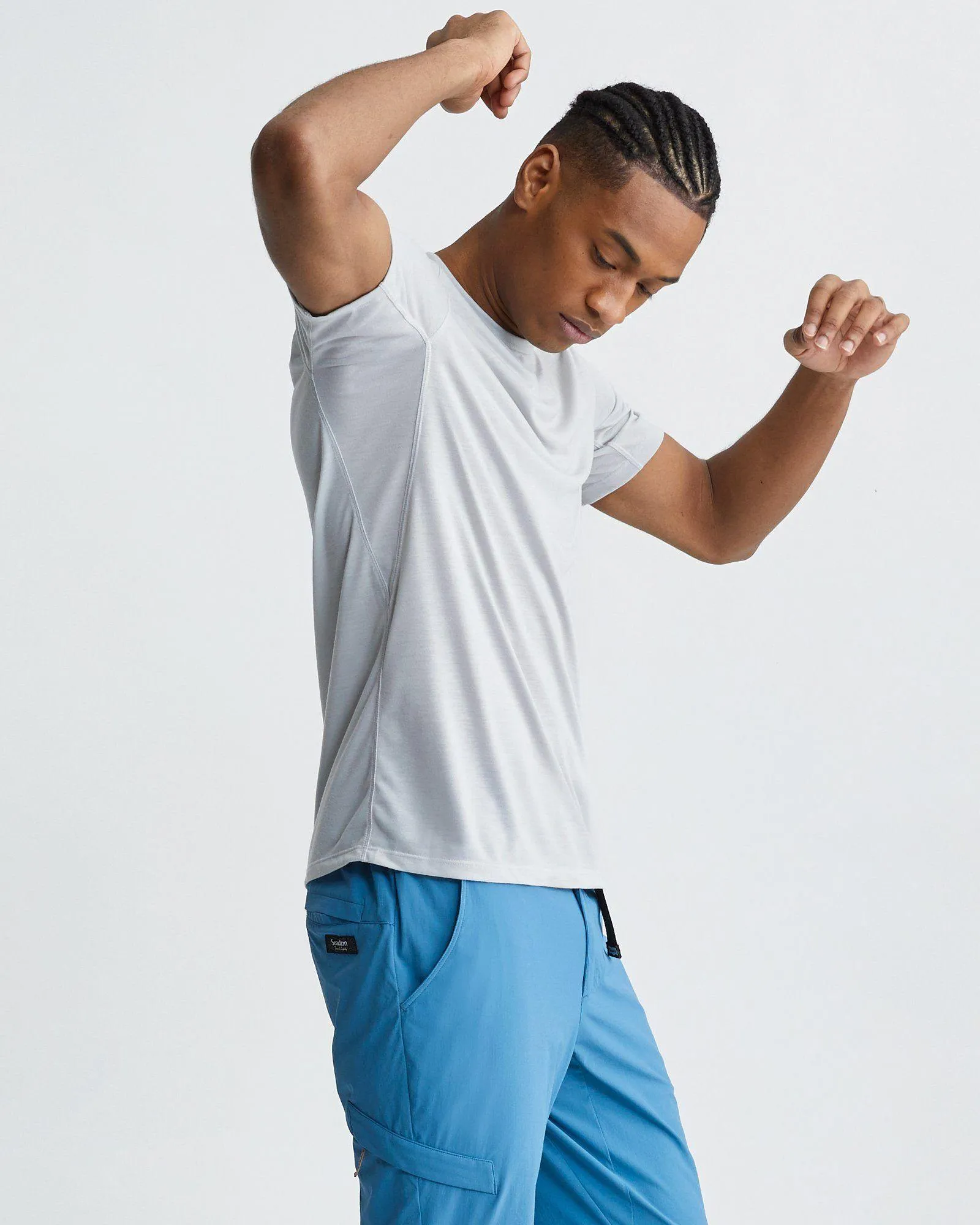 M's Daymaker Tee Sporty Comfort Wear Geometric Print