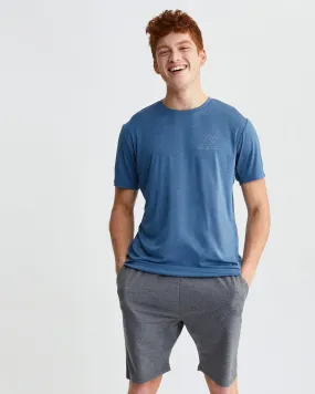 Loose fitting comfort High Quality Printing M's Trailblazer Tee- Barrel