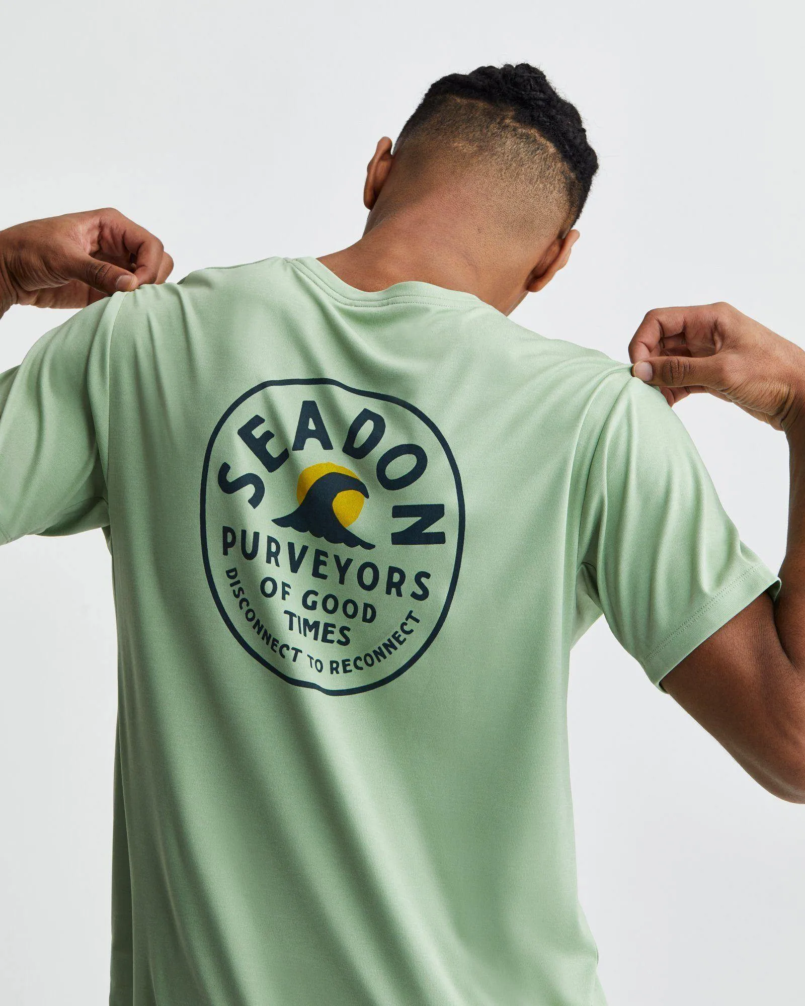 Wrinkle Resistant Finish Lightweight Fashion M's Trailblazer Tee- Good Times