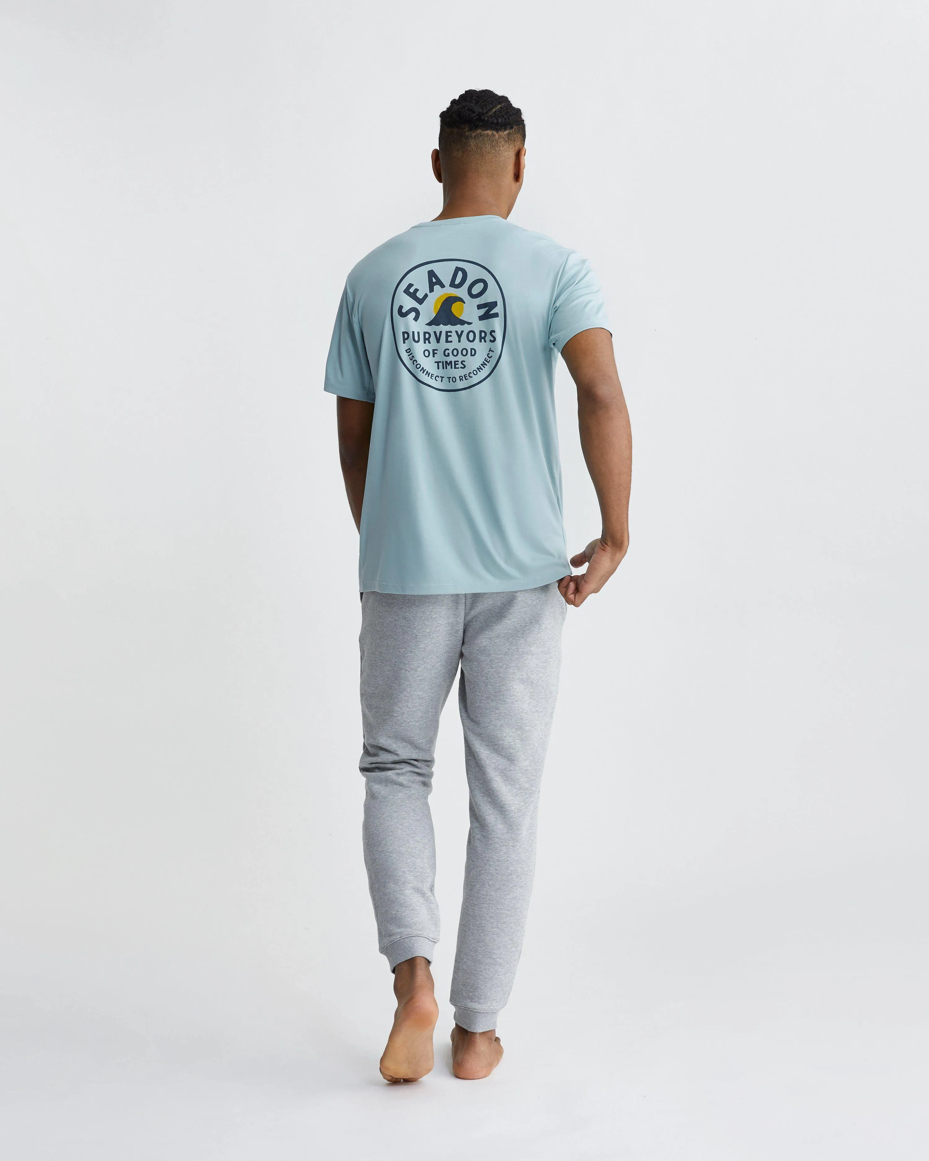 M's Trailblazer Tee- Good Times Loose Fit EcoFriendly Dye