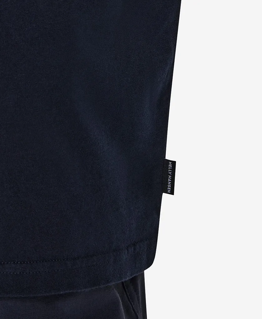 KEEL T-SHIRT, Navy SeamlessSidePanels