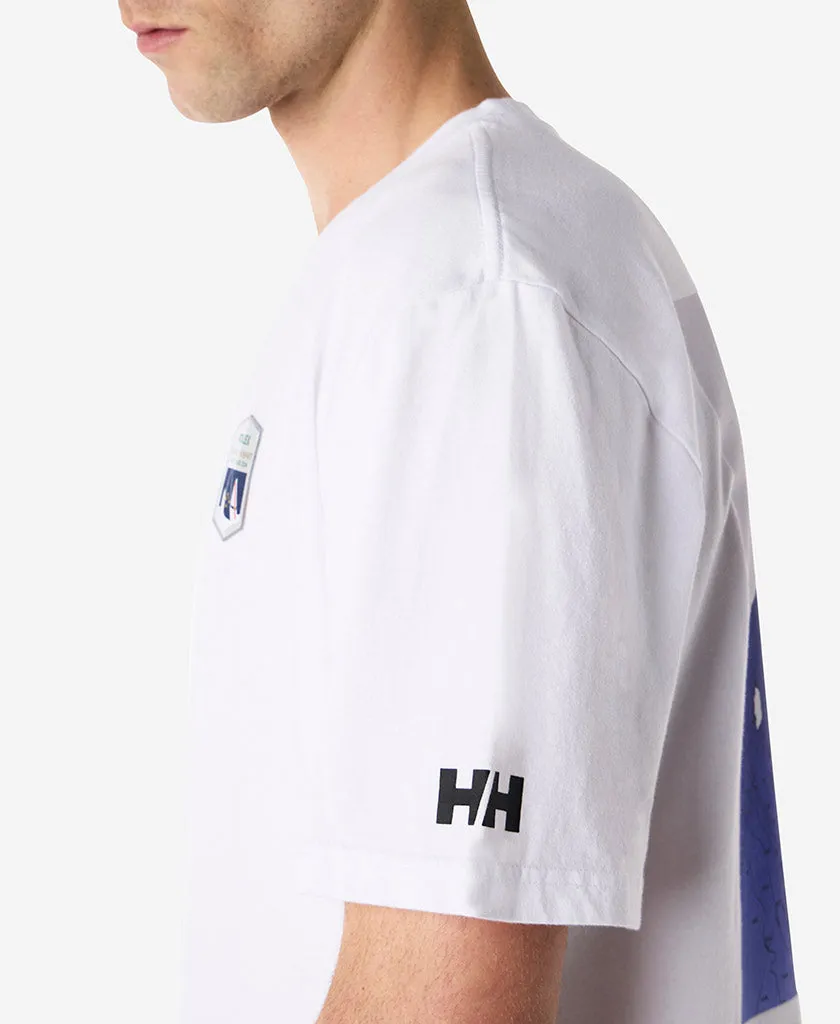 Casual Pullover Fitted Shirt RACELINE T-SHIRT, White