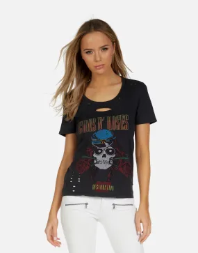 Slim fit sleekness Myra X Guns N' Roses Skull