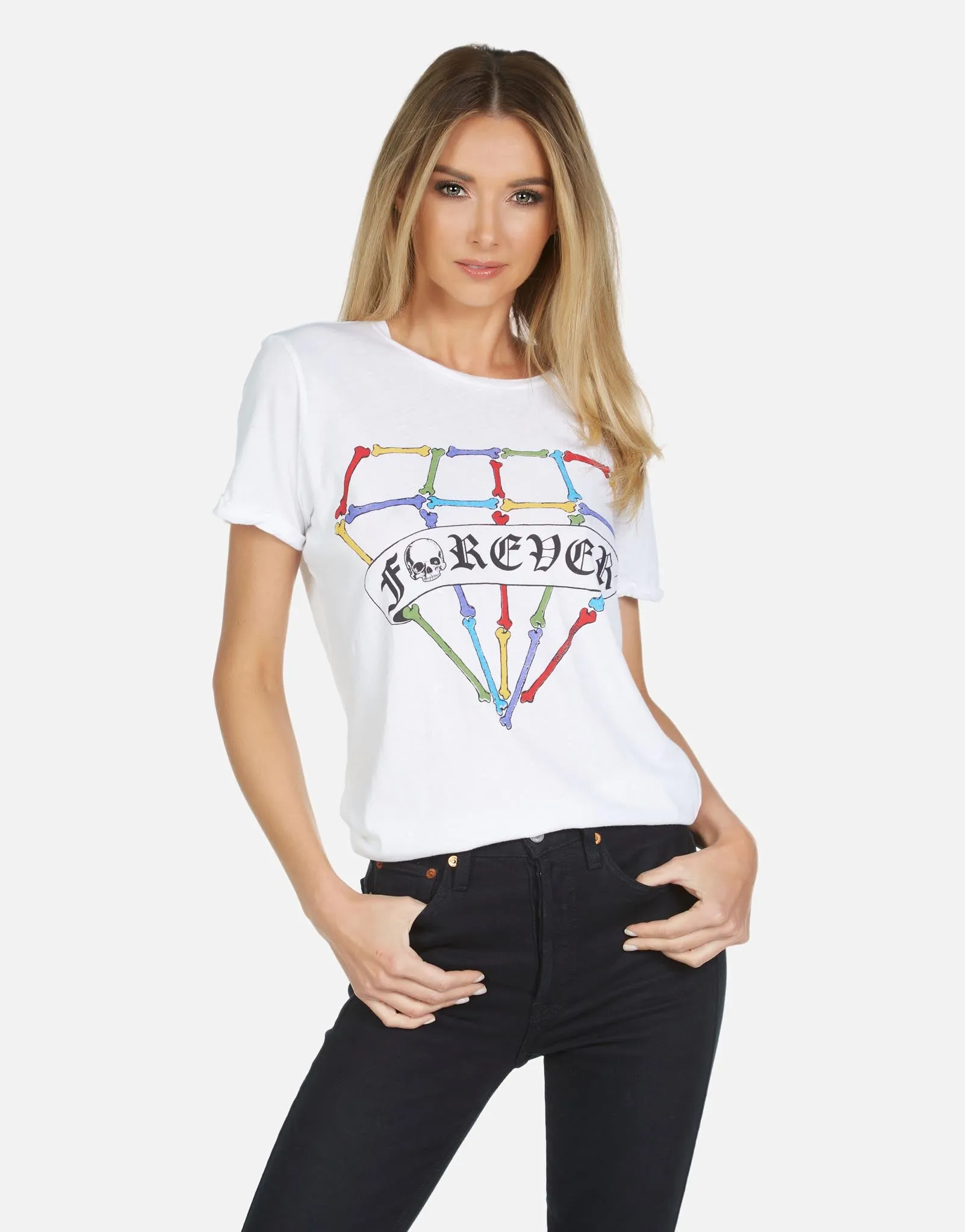 Edda Bone Diamond Sleek Fit Circular Knit Design
