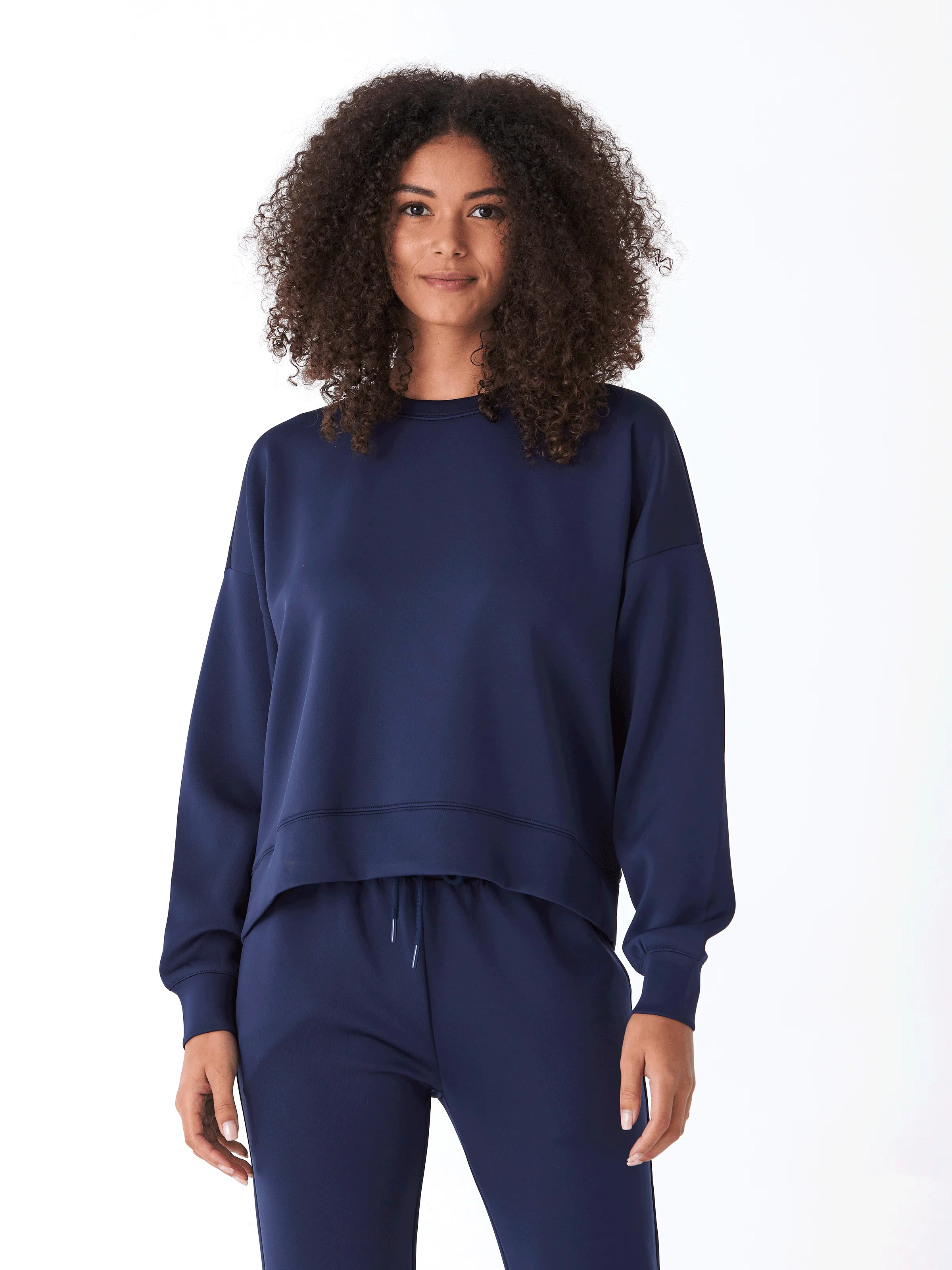 Breathable Outer Shell Naia Sueded Modal Pullover