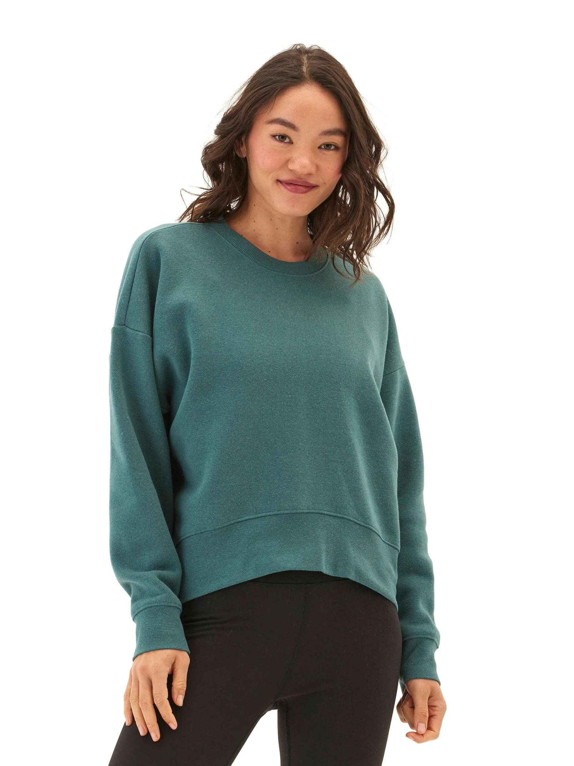 Soft Interior Coating Cool Season Naia Triblend Fleece Pullover