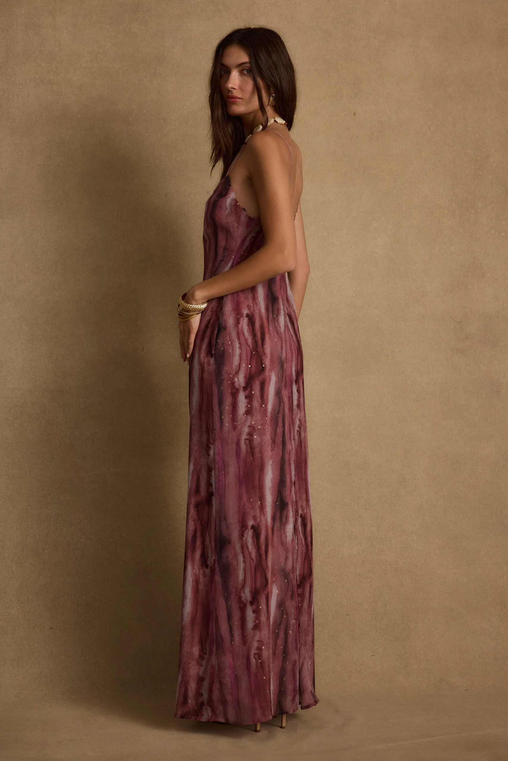 Nerissa Berry Chiffon Maxi Dress Light Appeal Abrasion-resistant
