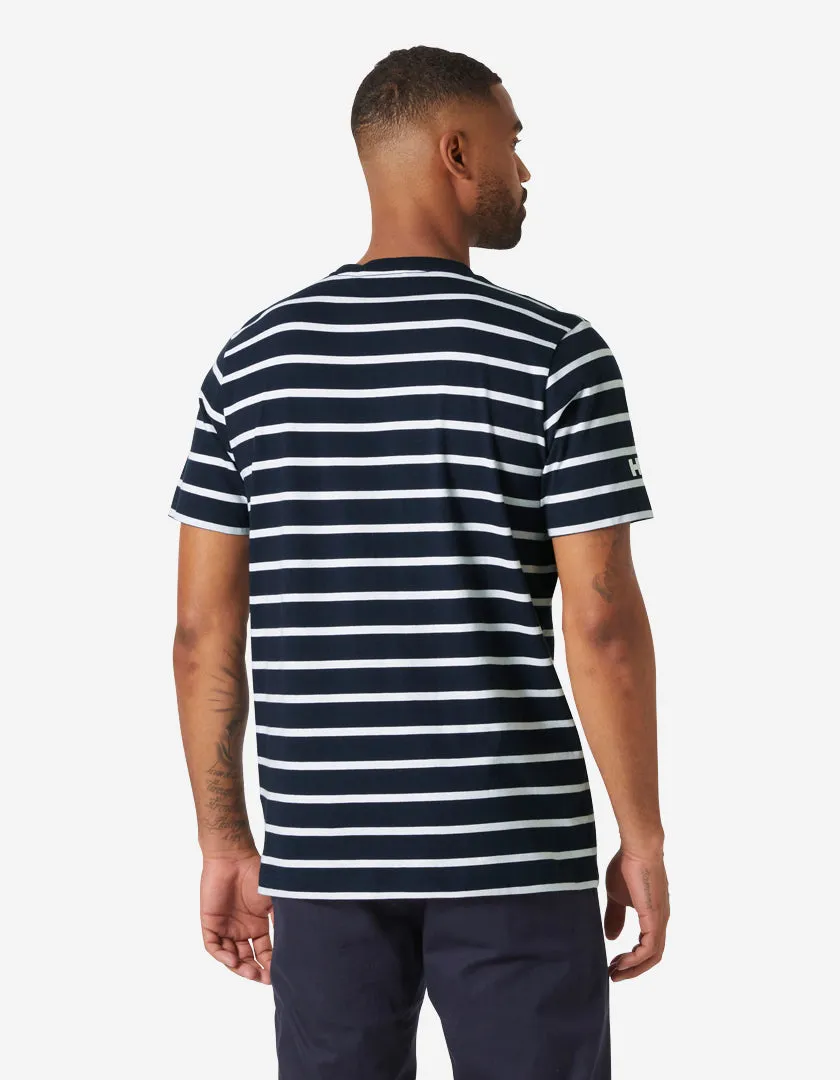 Moisture Control Technology NEWPORT T-SHIRT 2.0, Navy Stripe