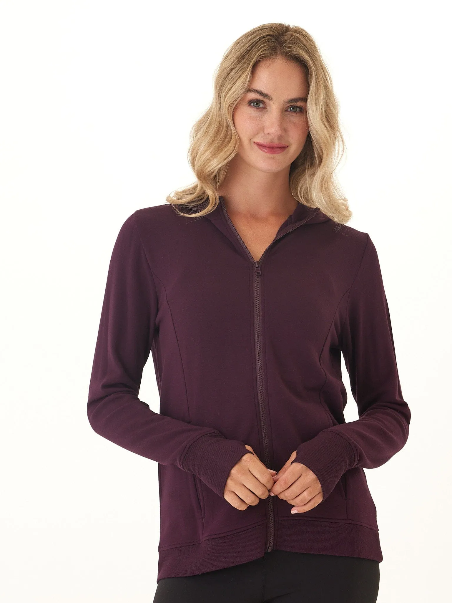 Neyra Feather Fleece Zip Hoodie Warm Layer Option