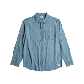 Pure Cotton Flexible Shoulder Panels Quiksilver Mens Teslin Cotton Shirt