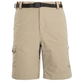 Trespass Mens Rathkenny Quick Dry Walking Cargo Shorts Freestyle Fit