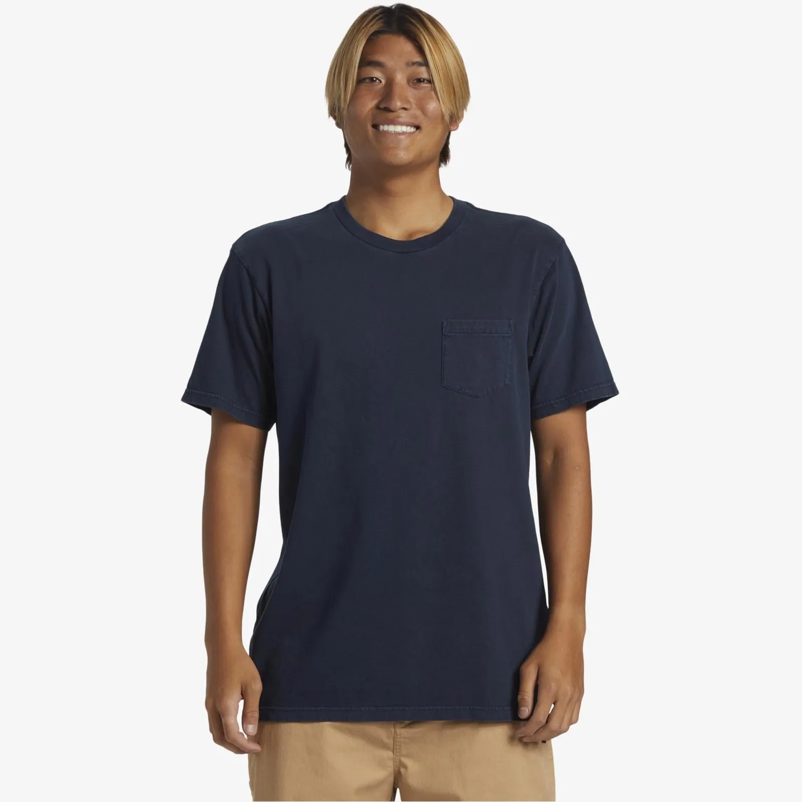 Quiksilver Mens Saltwater T-Shirt Lightweight Knit Eco friendly materials
