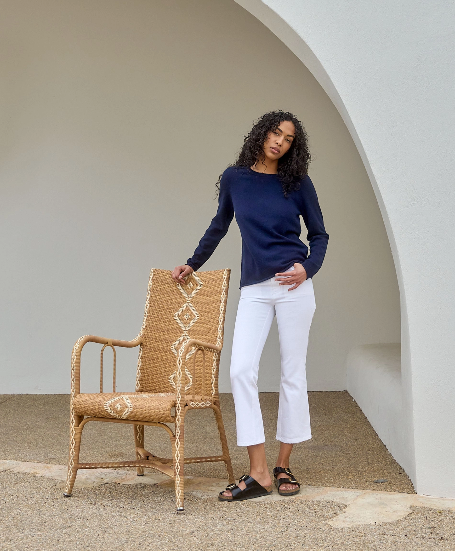 Low Maintenance Fibers Emily Crewneck