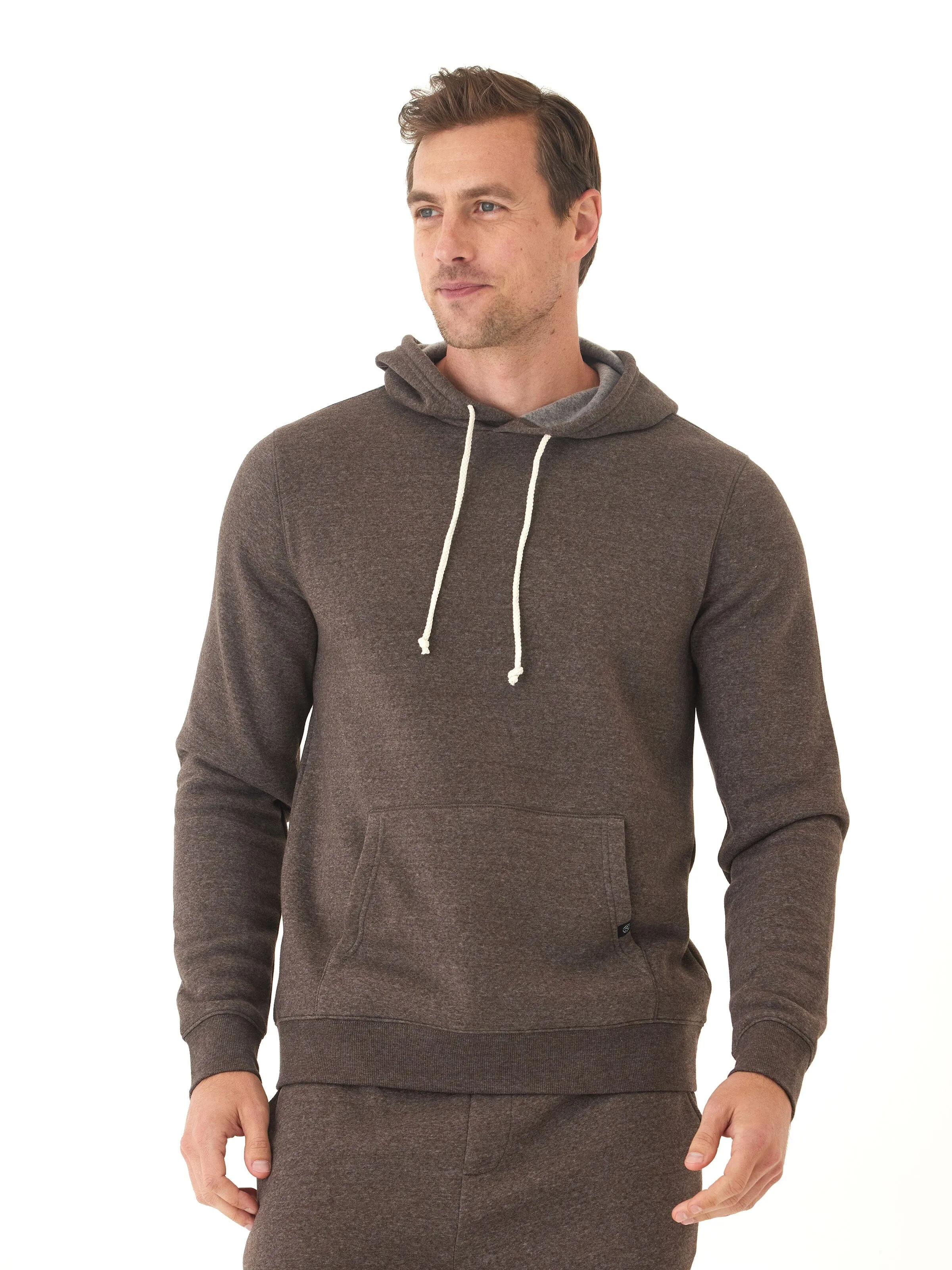 Triblend Pullover Hoodie Compression Panels