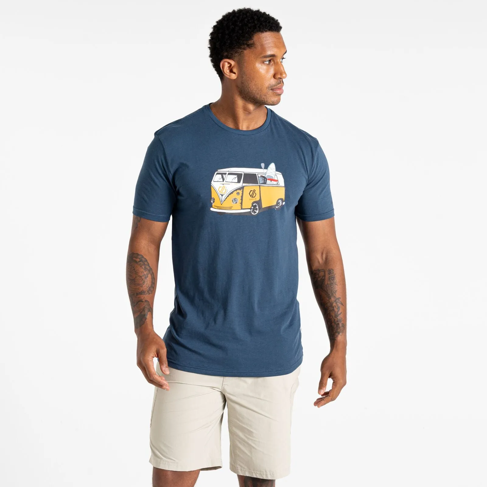 ZipperedPockets Dare 2B Mens Movement III Short Sleeve T-Shirt