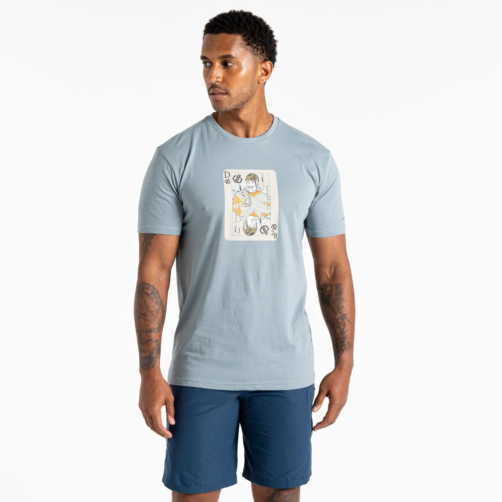 Dare 2B Mens Movement III Short Sleeve T-Shirt Anti Static Fabric Odor Neutralizing Technology