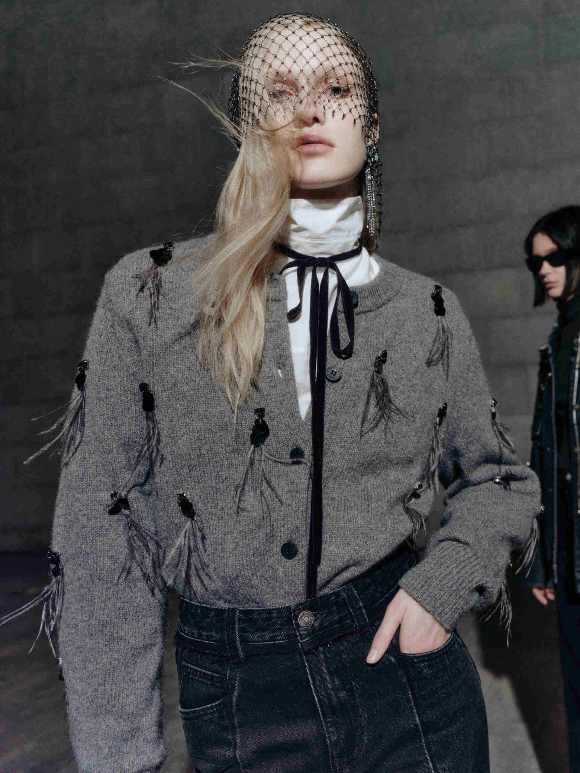 Minimalist Stitching Soft Yak Knitted Cardigan