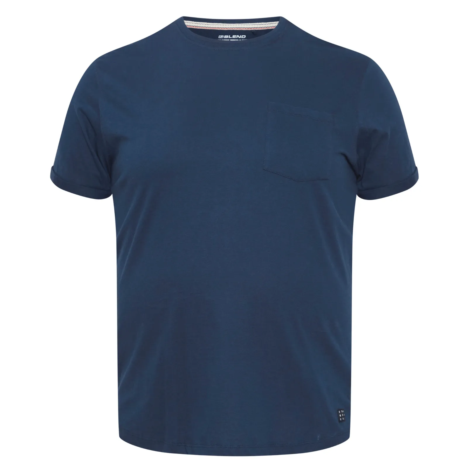 Blend Mens Bhnasir Big & Tall Short Sleeve T-Shirt Casual Button-Down