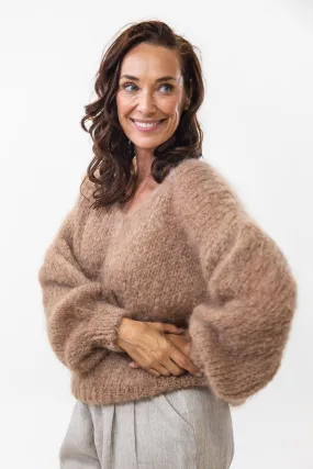 Milana Knit | Medium Brown Multi Layer Insulation Warm Base
