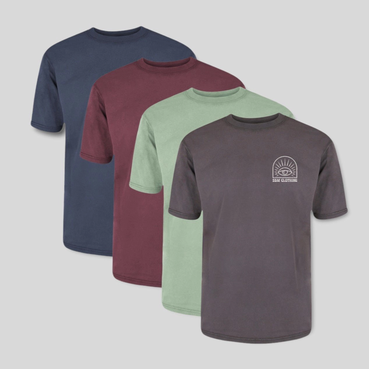Over-sized "Stone Wash" Tee Bundle Weekend Outfit