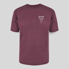 Smart Wear Fit For Comfort Over-sized "Sunrise" Stone-wash Tee