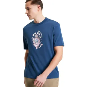 Ben Sherman Mens Mod Scooter Short Sleeve T-Shirt Durable Color Retention Odor Resistant Treatment