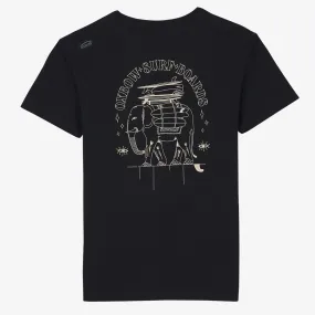 Fashionable Fit Laser Cut Edges OXBOW Mens Tomana Short Sleeve Printed T Shirt