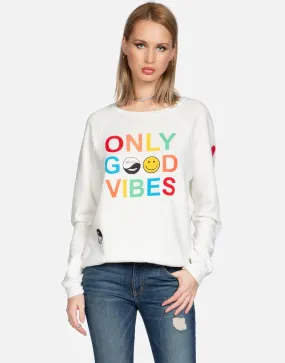 UV - Protected Loose - fitting Noleta Only Good Vibes