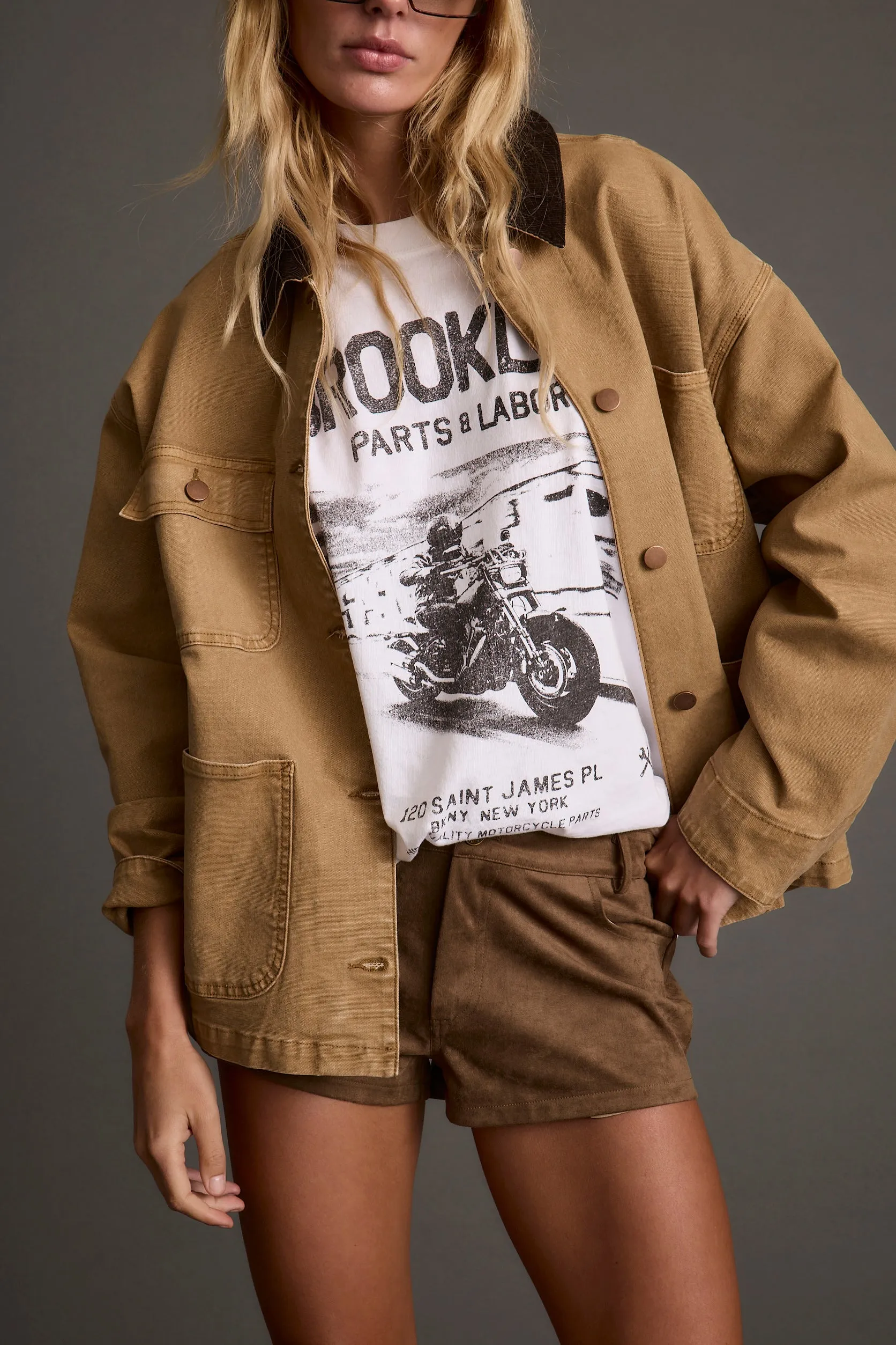Harbor Khaki Barn Jacket Gloved