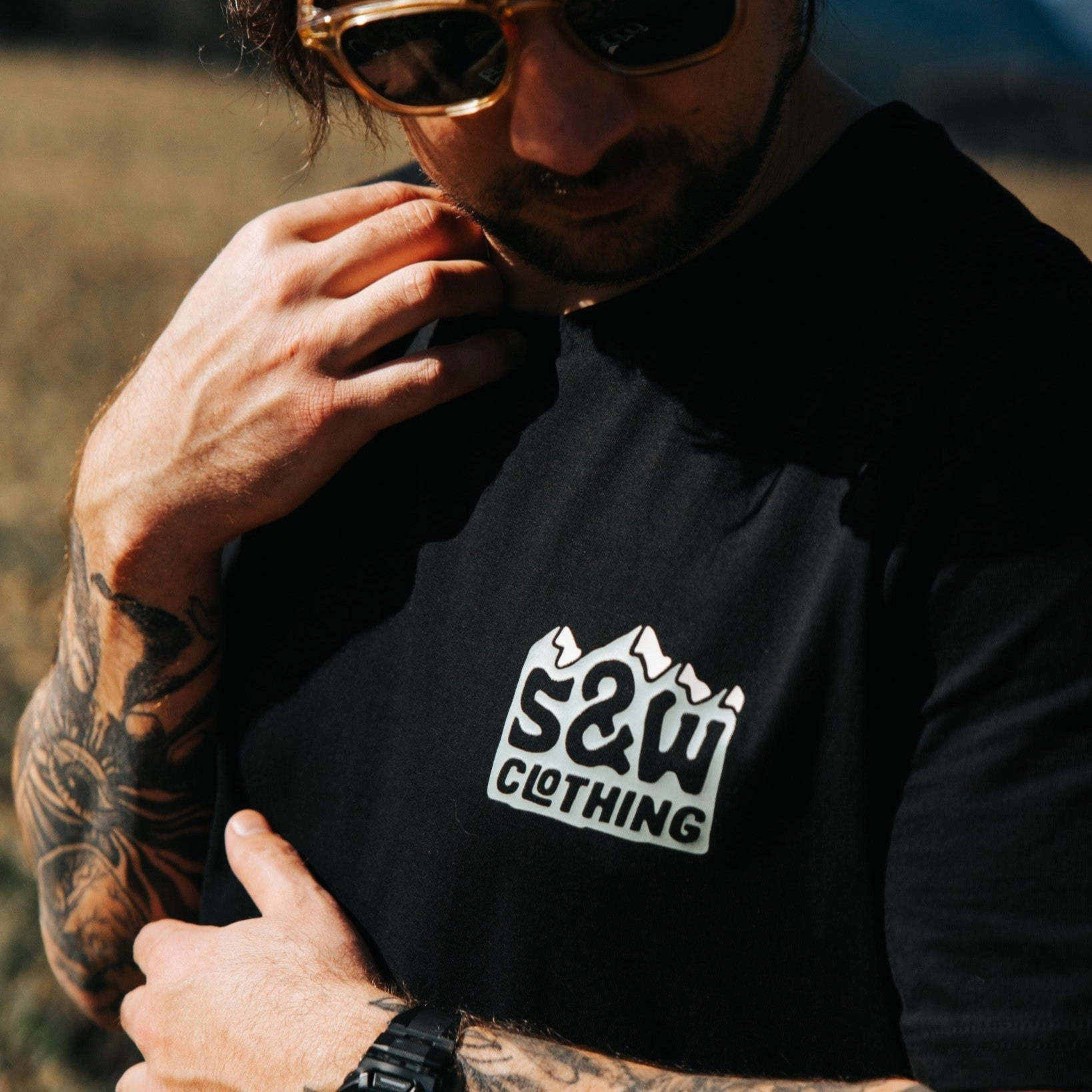 FadeResistant vacation wear Peak "Logo" Tee